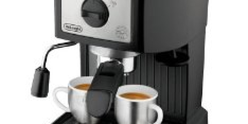 Amazon: De’Longhi Espresso and Cappuccino Maker Only $59.99 Shipped (Regularly $140!)
