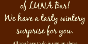 FREE LUNA Bar Gift (Facebook – 1st 5,000!)