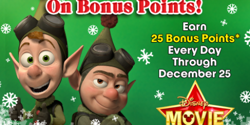 Disney Movie Rewards: Earn 5 More Points + Mystery DVD Only 75 Points (First 5,200!)