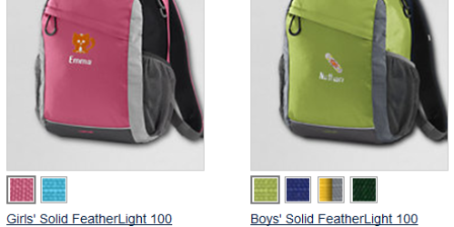 Lands’ End: $40 off $100 + FREE Shipping = Great Deal on Backpacks + More
