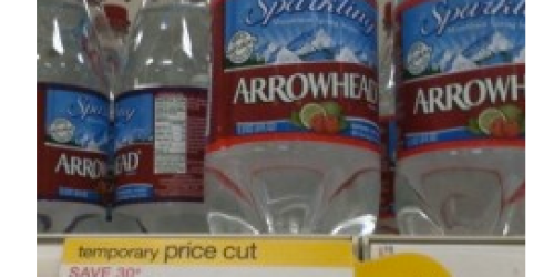 Target: FREE Arrowhead Sparkling Spring Water