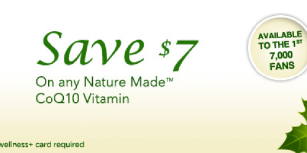 Rite Aid: $7/1 Nature Made CoQ10 Vitamin Coupon (Facebook)
