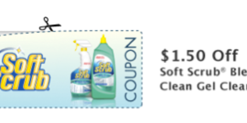 Soft Scrub: High Value $1.50/1 Coupon (Facebook)