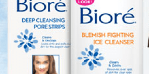 FREE Sample of Biore Blemish Fighting Ice Cleanser & Pore Strips