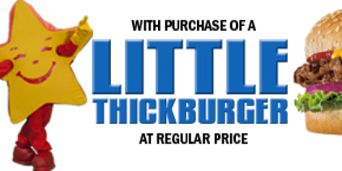Hardee’s: Buy 1 Get 1 Free Little Thickburgers