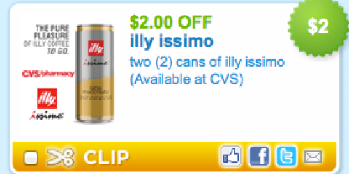 *HOT* $2/2 Cans of Illy Issimo Coffee to Go Coupons = $0.50 Each at Walgreens this Week