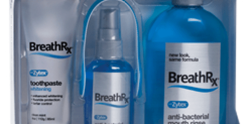 BreatheRX Starter Kit (Includes 4 Products!) Only $14.98 Shipped (Retail Value $29.99!)