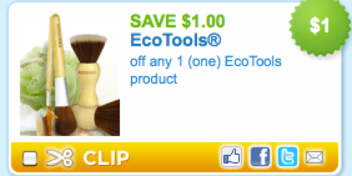 New High Value $1/1 EcoTools Product Coupon = Mini Bath Sponges Only $0.04 at Target