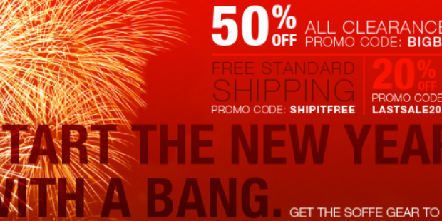 Soffe.com: 50% off All Sale items + Free Shipping