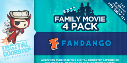 KGB Deals: 4 Fandango Movie Tickets Only $24