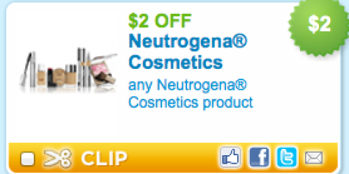 *HOT* $2/1 ANY Neutrogena Cosmetics Coupon & New Rebate (Starting 1/8) + More New Coupons