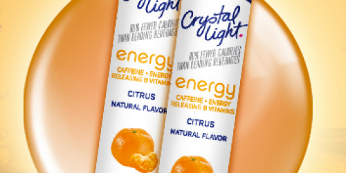 Free Sample of Crystal Light Energy (1st 80,000)