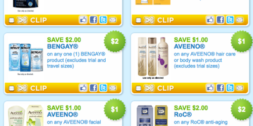 Coupons.com: Lots of New Personal Care Product Coupons + Store Deal Scenarios