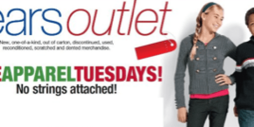 Sears Outlet: FREE Apparel Tuesday (for Shop Your Way Rewards Members)