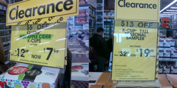 Bed Bath & Beyond: Clearance on Seasonal K-Cups