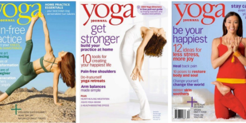 One Year Subscription to Yoga Journal Only $3.99