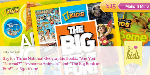 Plum District: 3 National Geographic Books for Kids Only $15 Shipped ($30 Value)