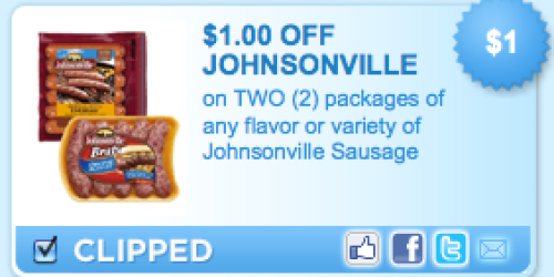 New $1/2 Johnsonville Sausage Coupon + Walmart Deal