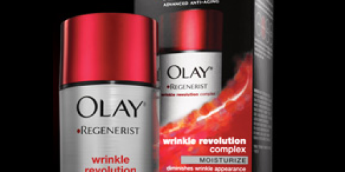FREE Sample of Olay Regenerist Wrinkle Revolution Cream (First 10,000)
