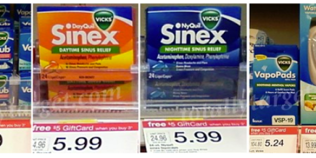 Target: *HOT* Vicks Products Gift Card Deal