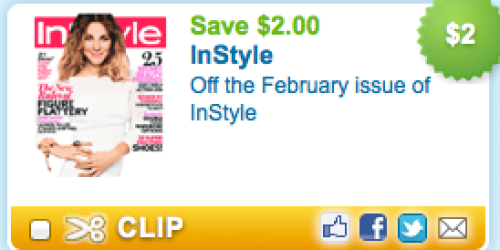 CVS: FREE February Issue of InStyle Magazine