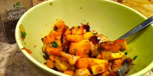 Cooking with Collin: Squash Hash with Chicken, Apples and Bacon (+ Food Talk!)