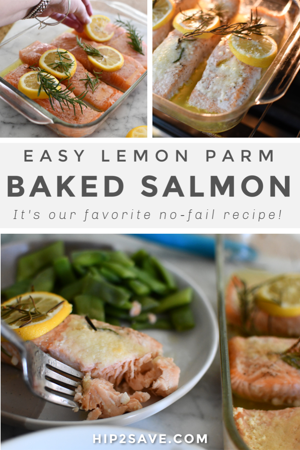 Easy Lemon Parmesan Oven Baked Salmon Recipe (No-Fail Salmon)