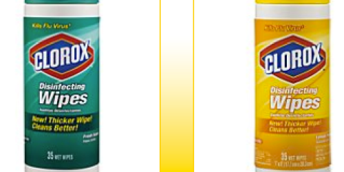 Clorox Disinfectant Wipes Only $1.99 Shipped (After Wild Cash Back Reward)
