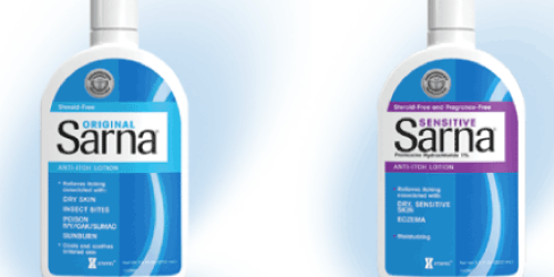 Walgreens: Sarna Lotion Only $2.99 (Reg. $11.99!)