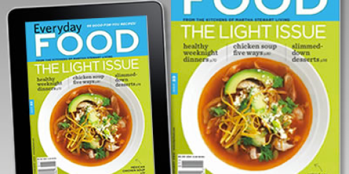 FREE Subscription to Everyday Food Magazine