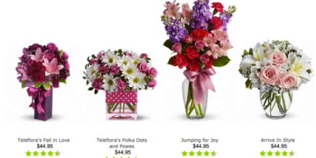 LivingSocial: $50 Teleflora Voucher Only $25 (Voucher May Be Applied To Delivery Fees!)