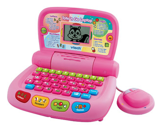  VTech Tote and Go Laptop, Pink : Everything Else