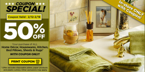 Dollar General: 50% Off Home Decor & More