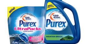 FREE Purex UltraPacks Detergent Sample
