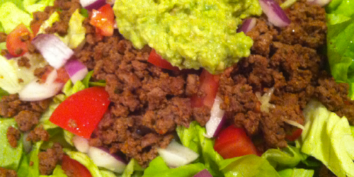Homemade & Healthy Taco Salad