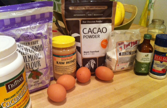 ingredients for grain free cake