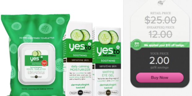 *HOT* Sneakpeeq New Member $10 Credit = Yes to Beauty Products $2 Shipped (+ Free Scarf Too!)
