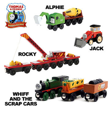 Whiff cheap wooden railway