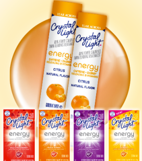 Crystal Light: Free Sample or Coupon (Facebook)