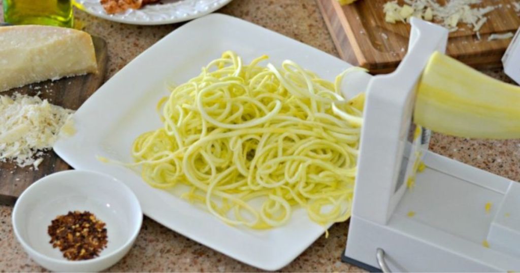 squash noodles spaghetti