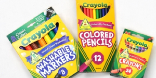 Staples: 50% off All Crayola Products (Today Only!)