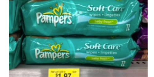 Walmart: Pampers Wipes (72 ct) Only $1.22