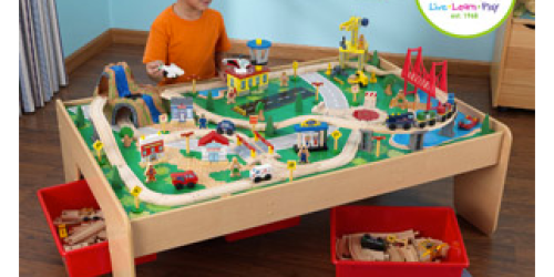 Amazon or Walmart: KidKraft Waterfall Mountain Train Set and Table Only $119 Shipped