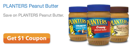 New High Value $1/1 Planters Peanut Butter Coupon