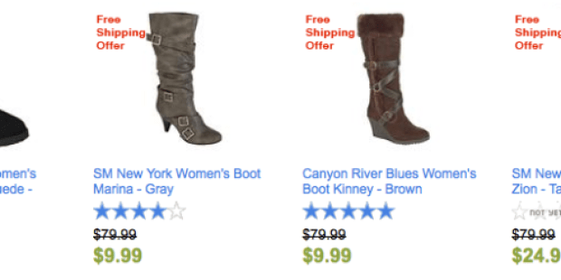 Sears.com: Boots Starting in Price at Only $4.99