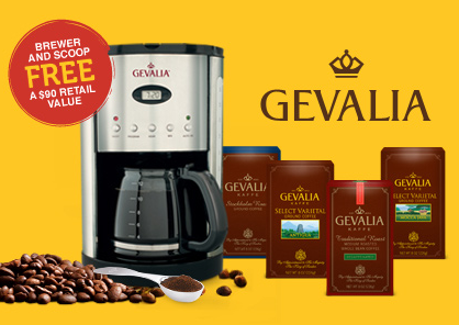 Gevalia: Stainless Steel Coffeemaker 