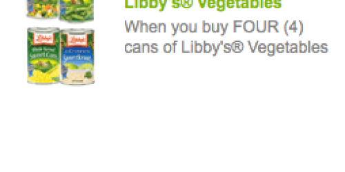 Rare $1/4 Libby’s Canned Veggies Coupon