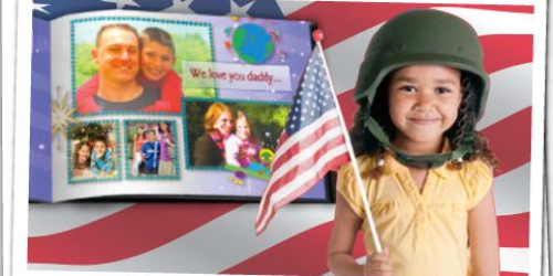 Military: FREE 5×7 Personal Photo Book (Includes 20 Pages!) + FREE Shipping