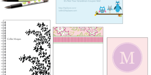 Vistaprint: 5 Personalized Stationery Items Only $6.47 Shipped (Just $1.29 Per Item!)