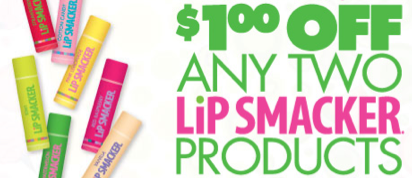 Rare $1/2 Lip Smacker Products Coupon (Facebook)